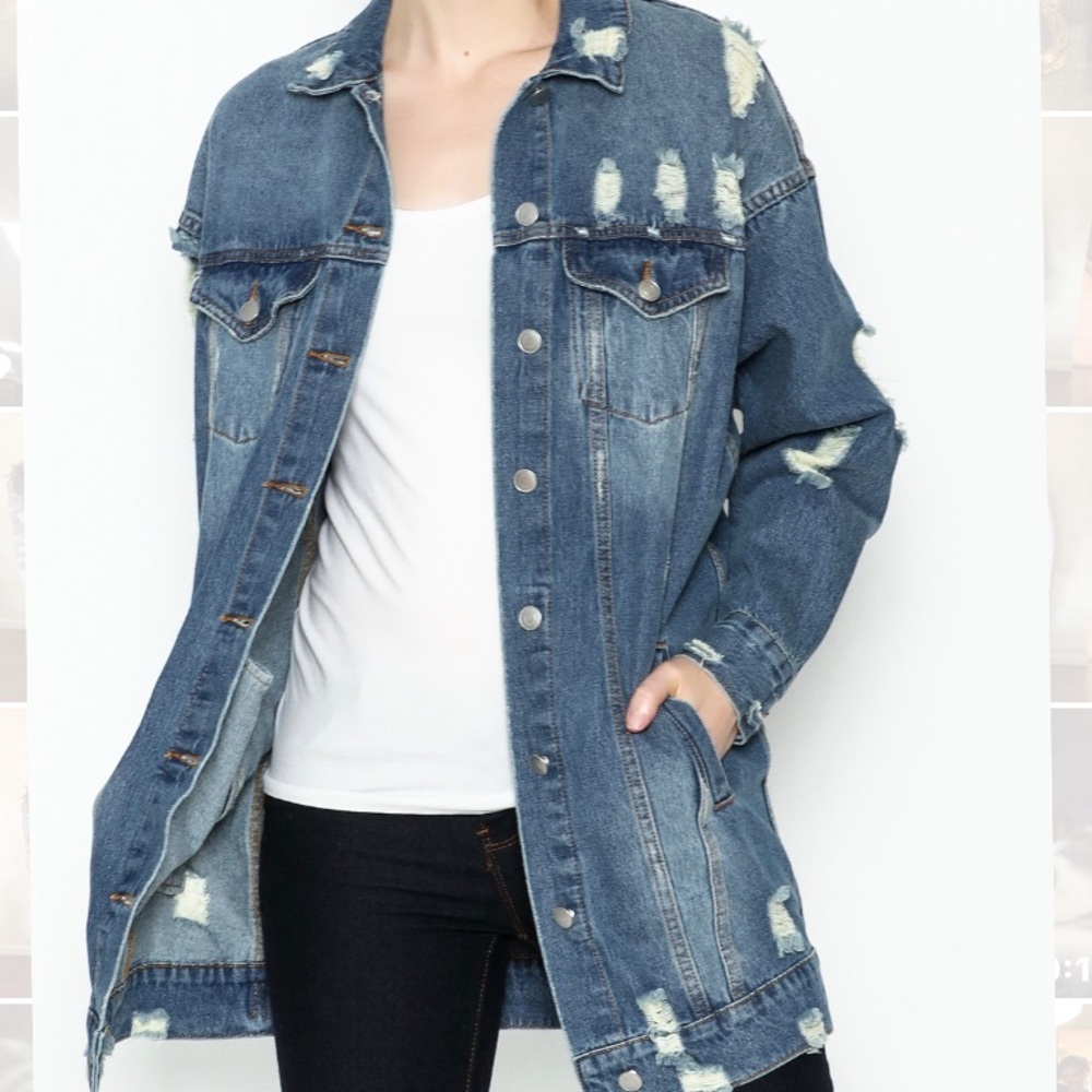 Oversized Jean Jacket